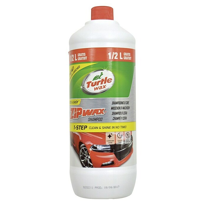 Turtle Wax Autoshampoo Zip Wax (1,5 l) | BAUHAUS