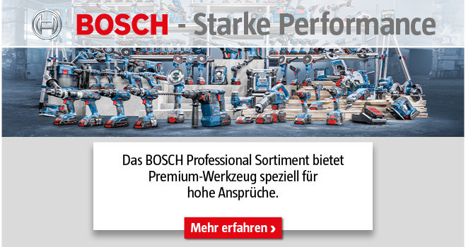 Bosch Professional Maschinen und Werkzeug