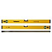 Wisent Nivel de burbuja (Largo: 100 cm, Número de niveles de burbuja: 2 ud., Amarillo) | BAUHAUS