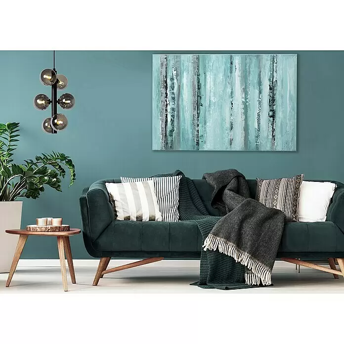 Lucide Tycho Pendelleuchte - L x B x H: 25,5 x 25,5 x 150 cm, Schwarz - Stimmungsaufnahme