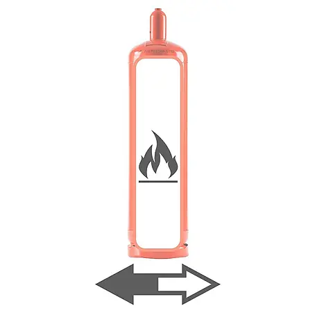 Tyczka Energy  Propangas-Füllung