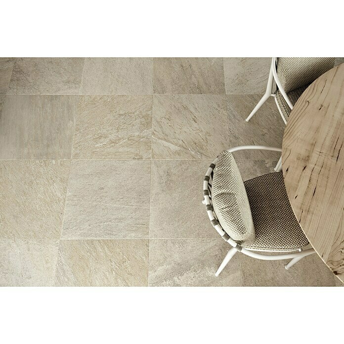 Atlas Concorde Terrassenfliese Regent Ivory60 x 60 x 2 cm, Beige/Braun, Matt View From Above