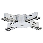 Paulmann URail Conector en X (104 x 104 mm, Metal, Blanco) | BAUHAUS