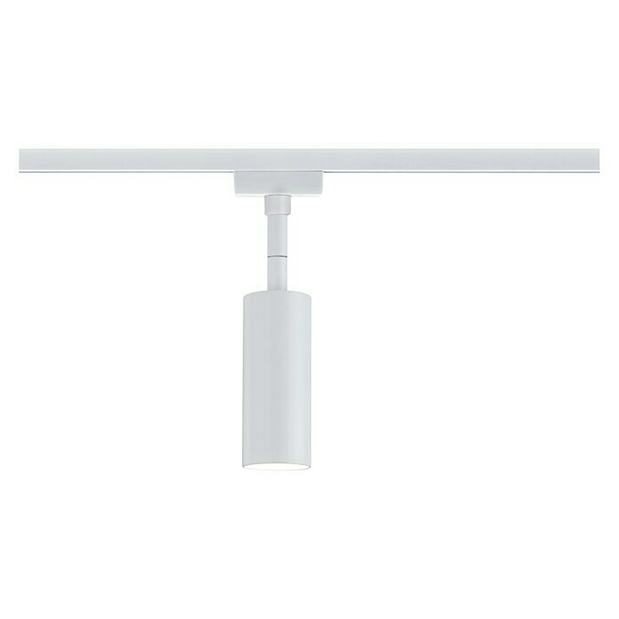 Paulmann URail LED-Spot Tubo5 W, L x B x H: 105 x 42 x 196 mm, Weiß Diagonal View