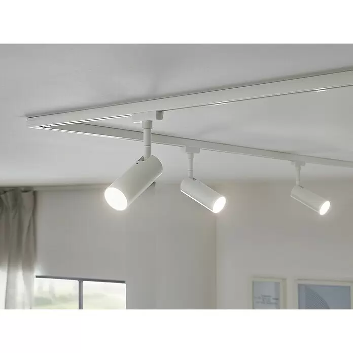 Paulmann URail LED-Spot Tubo - 5 W, L x B x H: 105 x 42 x 196 mm, Weiß, Warmweiß - Stimmungsaufnahme