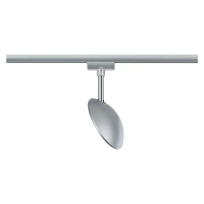 Paulmann URail LED-Spot Sphere - 7,4 W, Chrom, L x B x H: 32 x 119,8 x 183 mm - Moderne Chrom-Spotleuchte für Schienensysteme, ideal zur Akzentuierung von Kunstwerken oder zur gezielten Beleuchtung von Räumen.