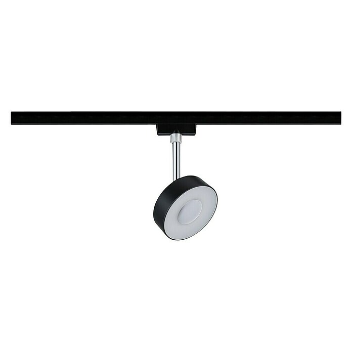 Paulmann URail Foco LED para riel Circle (5 W, Negro, Blanco neutro) | BAUHAUS