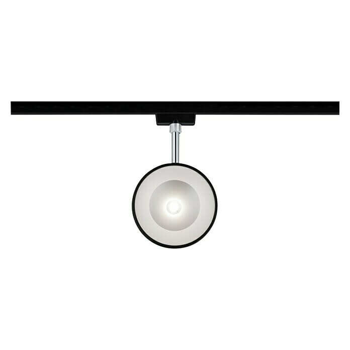 Paulmann URail Foco LED para riel Arena (14 W, Negro, 78 x 123 x 191 mm, Blanco neutro) | BAUHAUS