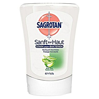 Sagrotan No-Touch Flüssigseife (Aloe Vera, 250 ml, Nachfüllflasche)