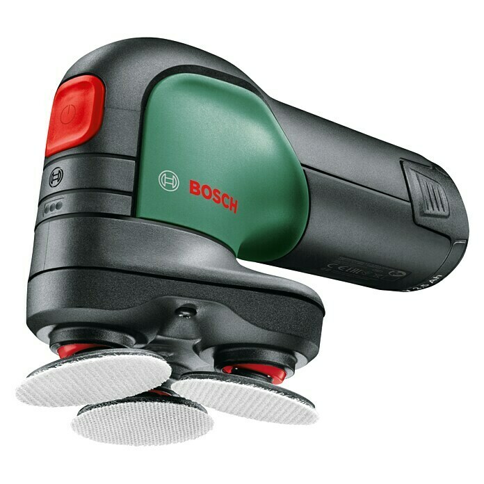 Bosch Akku-Tellerschleifer EasyCurvSander 1212 V, 1 Akku, 2 Ah, Leerlaufschwingzahl: 800 U/min - 1.800 U/min Diagonal View