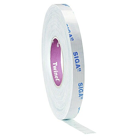 Siga Doppelseitiges Klebeband Twinet (50 m x 20 mm)