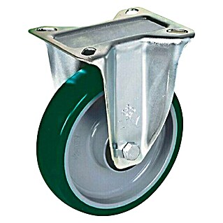Fiksni kotač za transportna kolica (Promjer kotačića: 100 mm, Nosivost: 150 kg, Kuglični ležaj)