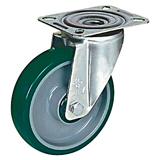 Zakretni kotač za transportna kolica (Promjer kotačića: 125 mm, Nosivost: 200 kg, Kuglični ležaj)