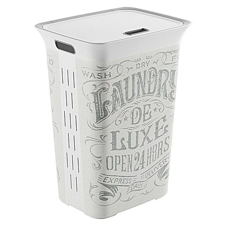 KIS Chic Wäschesammler Laundry Bag (35 x 44 x 61 cm, Grau)