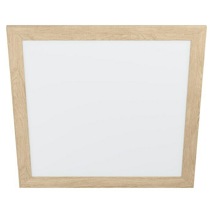 Eglo LED-Panel Piglionasso (32 W, L x B x H: 64,5 x 64,5 x 5,5 cm, Hellbraun, Neutralweiß) | BAUHAUS