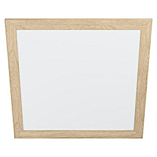 Eglo LED-Panel Piglionasso (32 W, L x B x H: 64,5 x 64,5 x 5,5 cm, Hellbraun, Neutralweiß)