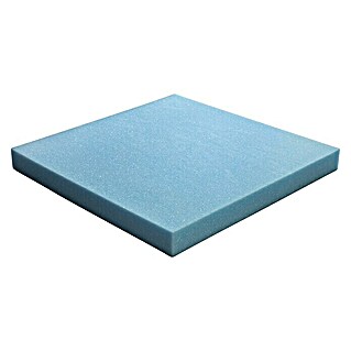 Schaumstoff ISOPUR 40 x 40 x 2 cm (2 x 40 x 40 cm, Blau)