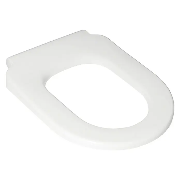 Villeroy & Boch Subway 2.0 WC-Sitz Ring - Duroplast, Weiß, Ohne Absenkautomatik - Weißer Toilettensitz mit ovaler Öffnung für mehr Komfort. Ideal für jedes Badezimmer und leicht zu reinigen.