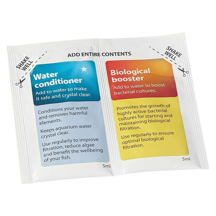 biOrb Aquarien Service-Kit - 10 -tlg., Passend für: biOrb Aquarien - Päckchen mit Wasseraufbereiter und biologischem Booster für Aquarien, zur Verbesserung der Wasserqualität und Förderung des Bakterienwachstums.