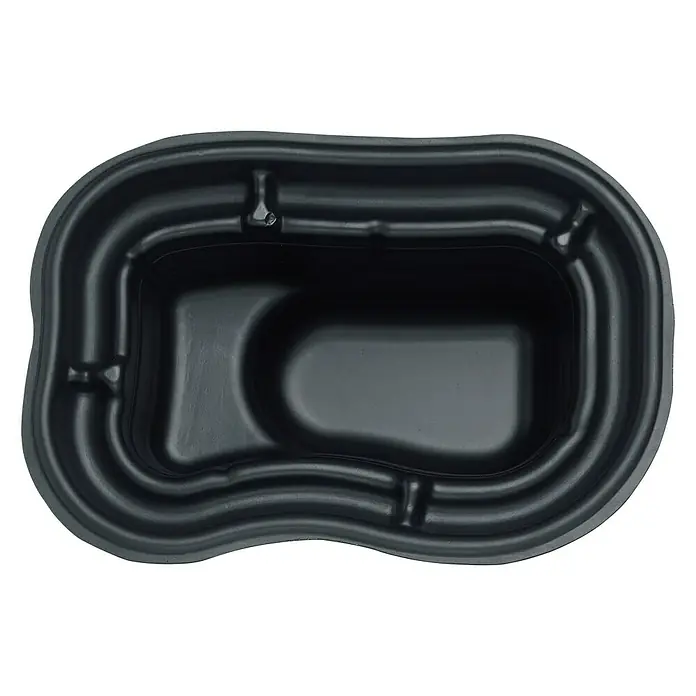 Oase Teichschale PE 250 - L x B x H: 135 x 92 x 54 cm, Fassungsvermögen: 250 l - Vorgefertigter Teich aus robustem Kunststoff für den Garten. Ideal für eine einfache und schnelle Teichgestaltung im Außenbereich.
