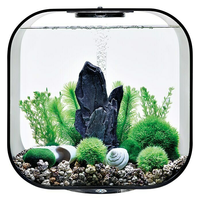 biOrb Deko-Set Stone Garden (16-tlg., Grün, Geeignet für: Aquarien ab 30 l)