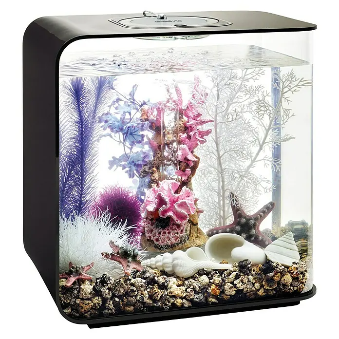 biOrb Deko-Set für Aquarien Pink Ocean - 12 -tlg., Violett/Weiß, Passend für: Aquarien ab 30 l - Ein atemberaubendes Aquarium mit dekorativen Korallen und Seesternen, perfekt für jeden Raum. Genießen Sie die Schönheit des Ozeans zu Hause.
