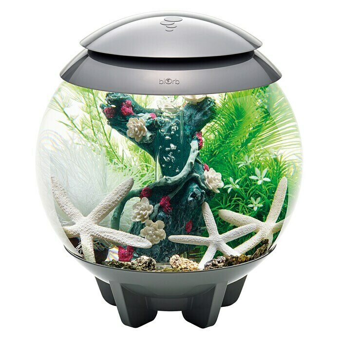 biOrb Deko-Set Flower Garden (8-tlg., Grün/Weiß, Geeignet für: Aquarien ab 15 l)