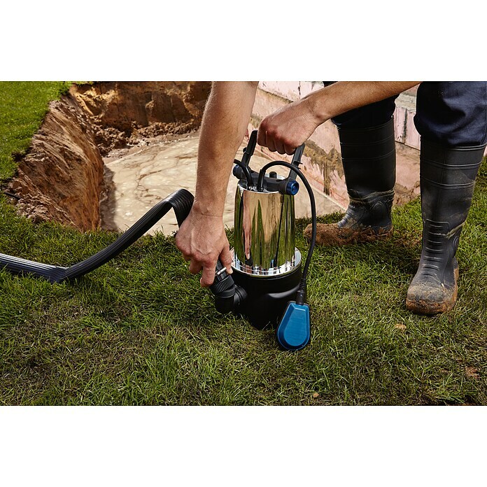 Oase ProMax MudDrain Schmutzwasserpumpe 14000950 W, 14.500 l/h Use Shot