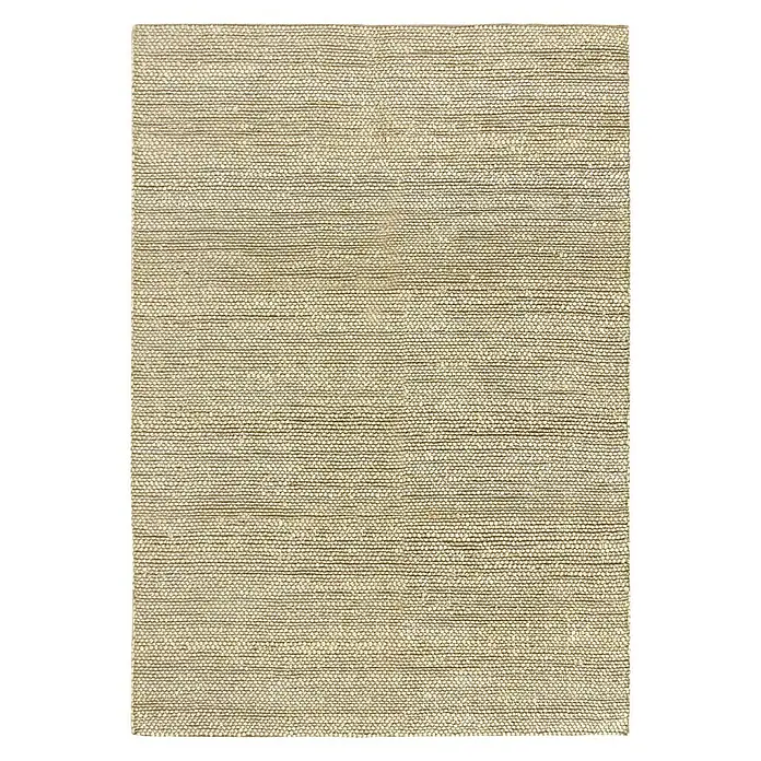 Alfombra de yute Málaga - Blanco, 150 x 80 cm, 100% yute - Alfombra beige con patrón de tejido horizontal, ideal para agregar un toque cálido y natural. Eleva cualquier habitación con su elegancia.