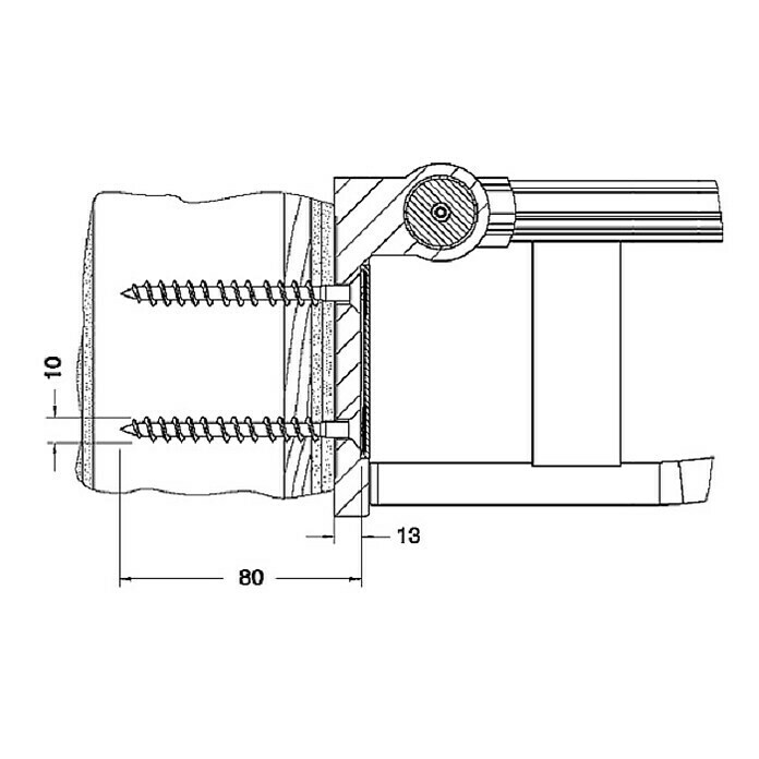 Keuco Plan Care Befestigungskit Set 52 -tlg. Sketch