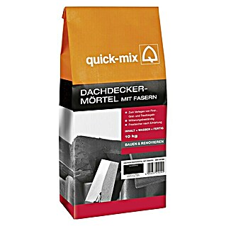 Quick-Mix Dachdeckermörtel (Schwarz, 10 kg)