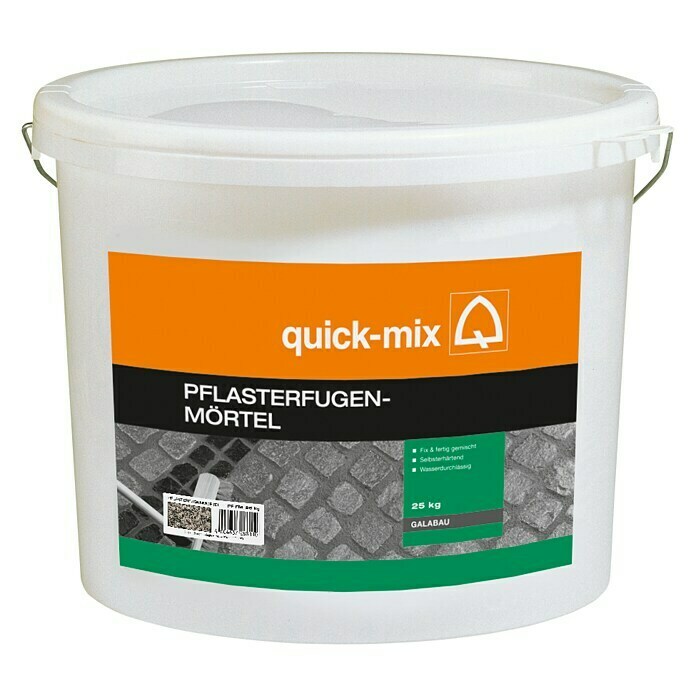 Quick-Mix Pflasterfugenmörtel (Steingrau, 25 kg)