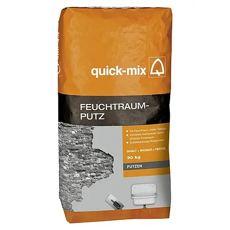 Quick-Mix  Feuchtraum-Putz FRP 30