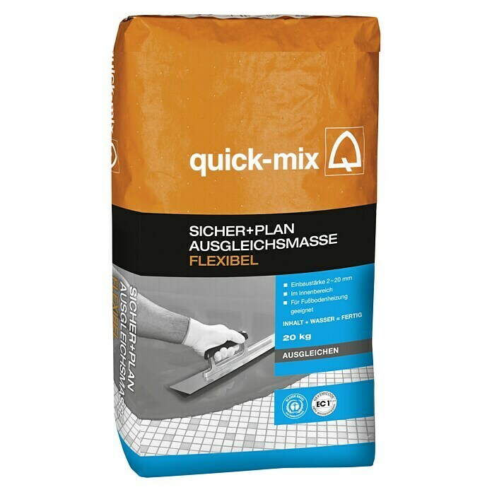 Quick-Mix Enduit de ragréage flexible 20 kg