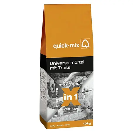 Quick-Mix  Universalmörtel Trass Uni-X in 1