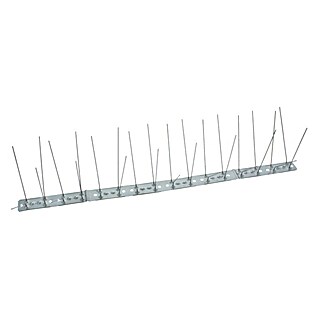 Duivenschrik-spikes RVS (14 x 50 x 12 cm, Roestvrij staal)