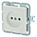 Gira System 55 Stopcontact zonder randaarde, 1-voudig 