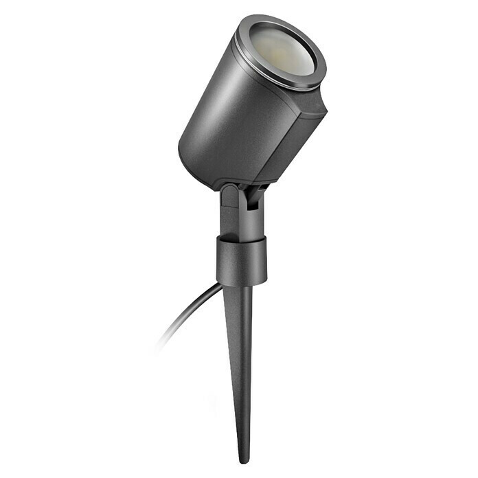 Steinel LED-Spotstrahler SPOT GARDEN ANTL x B x H: 14 x 6,9 x 36,9 cm, Anthrazit Diagonal View