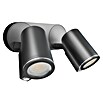 Steinel LED-Sensor-Außenwandleuchte SPOT DUO SC anthrazit (14,6 W, L x B x H: 17,5 x 24,7 x 9,8 cm, Anthrazit, Warmweiß) | BAUHAUS