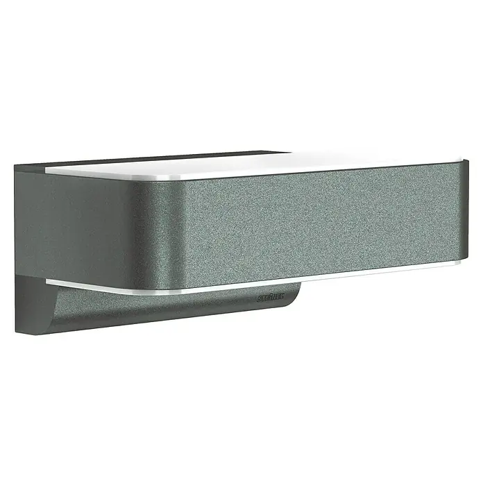Steinel LED-Sensor-Außenwandleuchte L 810 SC anthrazit - L x B x H: 14,6 x 23 x 9,1 cm - Die Steinel XLED home 2 XL Sensorleuchte in Anthrazit: robuste Aussenleuchte mit Bewegungsmelder für zuverlässige Beleuchtung und erhöhte Sicherheit.