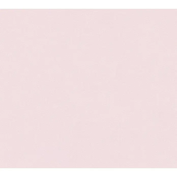 A.S. Création New Life Vliestapete - Rosa, Uni, 10,05 x 0,53 m - Zartrosa Textur, ideal für Hintergründe und minimalistische Designs, die eine sanfte und beruhigende Ästhetik suchen.