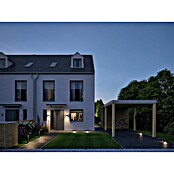 Paulmann Plug & Shine Aplique para exterior LED (6 W, Blanco cálido, IP67, Ø x Al: 19,3 cm x 15,5 mm)