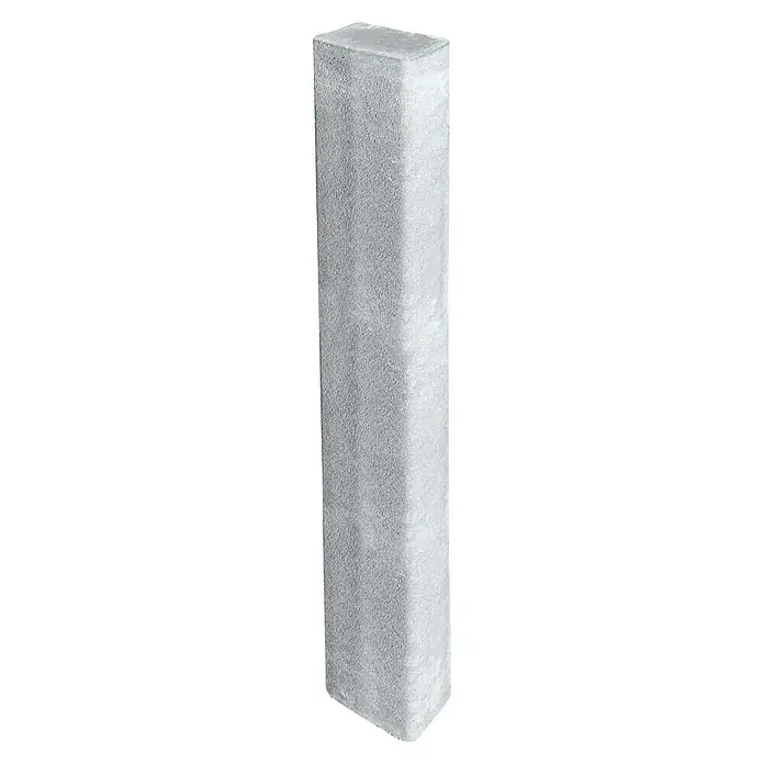 Diephaus Rechteckpalisade - 16,5 x 12 x 150 cm, Grau, Beton - Graue Betonsäule, ideal für moderne Architektur, bietet Stabilität und eine minimalistische Ästhetik. Perfekt für den Außenbereich.