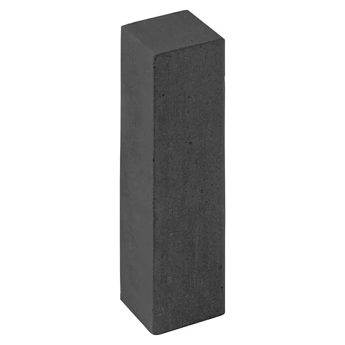 Diephaus Palisade / Mauerstein Laredo - 40 x 10 x 10 cm, Basalt, Beton - Dunkelgrauer Pflasterstein aus Beton für den Garten- und Landschaftsbau, robust und langlebig. Ideal für Wege und Terrassen.