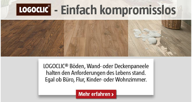 LOGOCLIC Böden bei BAUHAUS