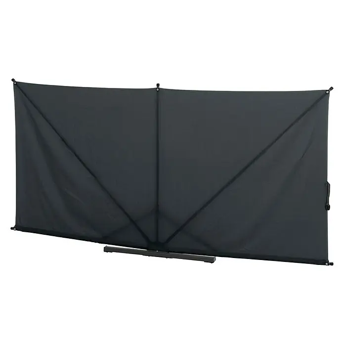 Siena Garden Sichtschutz Ben - 280 x 150 cm, Anthrazit - Leinwand für Heimkino oder Präsentationen.