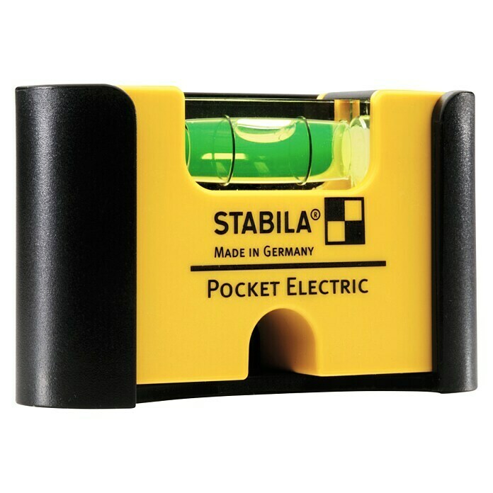 Stabila Wasserwaage Pocket ElectricHorizontal-Libelle Diagonal View