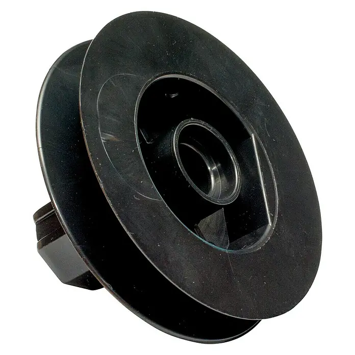 Micel Polea PR21 - Diámetro: 117 mm, Plástico, Anchura de la correa: 0 mm - 18 mm - Bobina de hilo de soldadura negro, adecuada para soldadores MIG/MAG, garantiza una alimentación suave del hilo durante la soldadura.