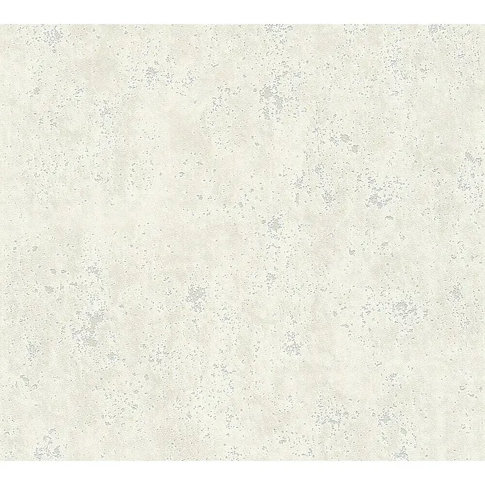 A.S. Création Elements Vliestapete Uni - Weiß, Betonoptik, 10,05 x 0,53 m - Helle Tapete mit subtilem Betonmuster, ideal für moderne Innenräume. Die feine Textur verleiht jedem Raum eine stilvolle Note und sorgt für eine angenehme Atmosphäre.