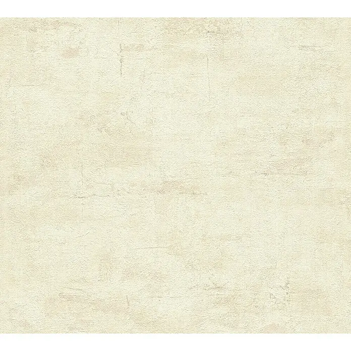 A.S. Création Elements Vliestapete - Creme, Betonoptik, 10,05 x 0,53 m - Feiner, heller Putzgrund mit dezenter Struktur für kreative Wandgestaltungen. Ideal für individuelle Raumkonzepte und stilvolle Akzente.